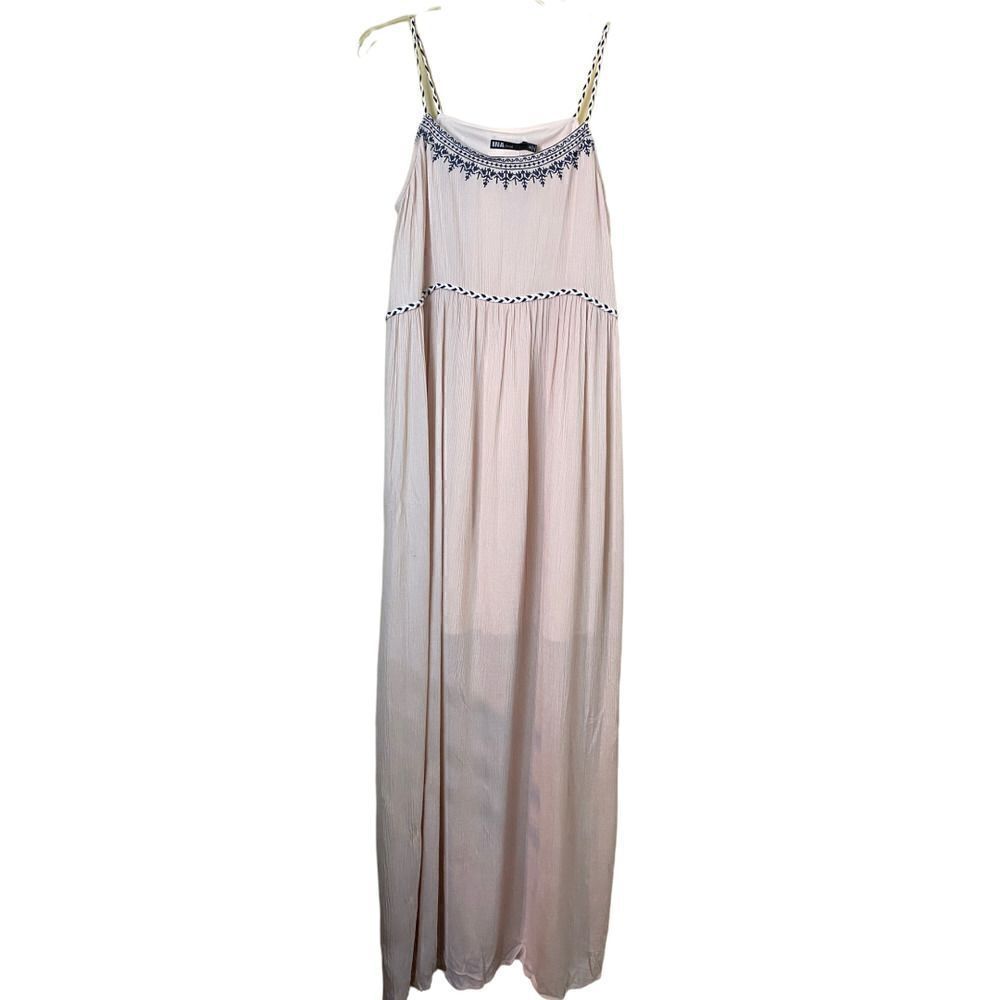 Ina Maxi Prairie Boho Goddess Dress Size Medium - Picture 6 of 16